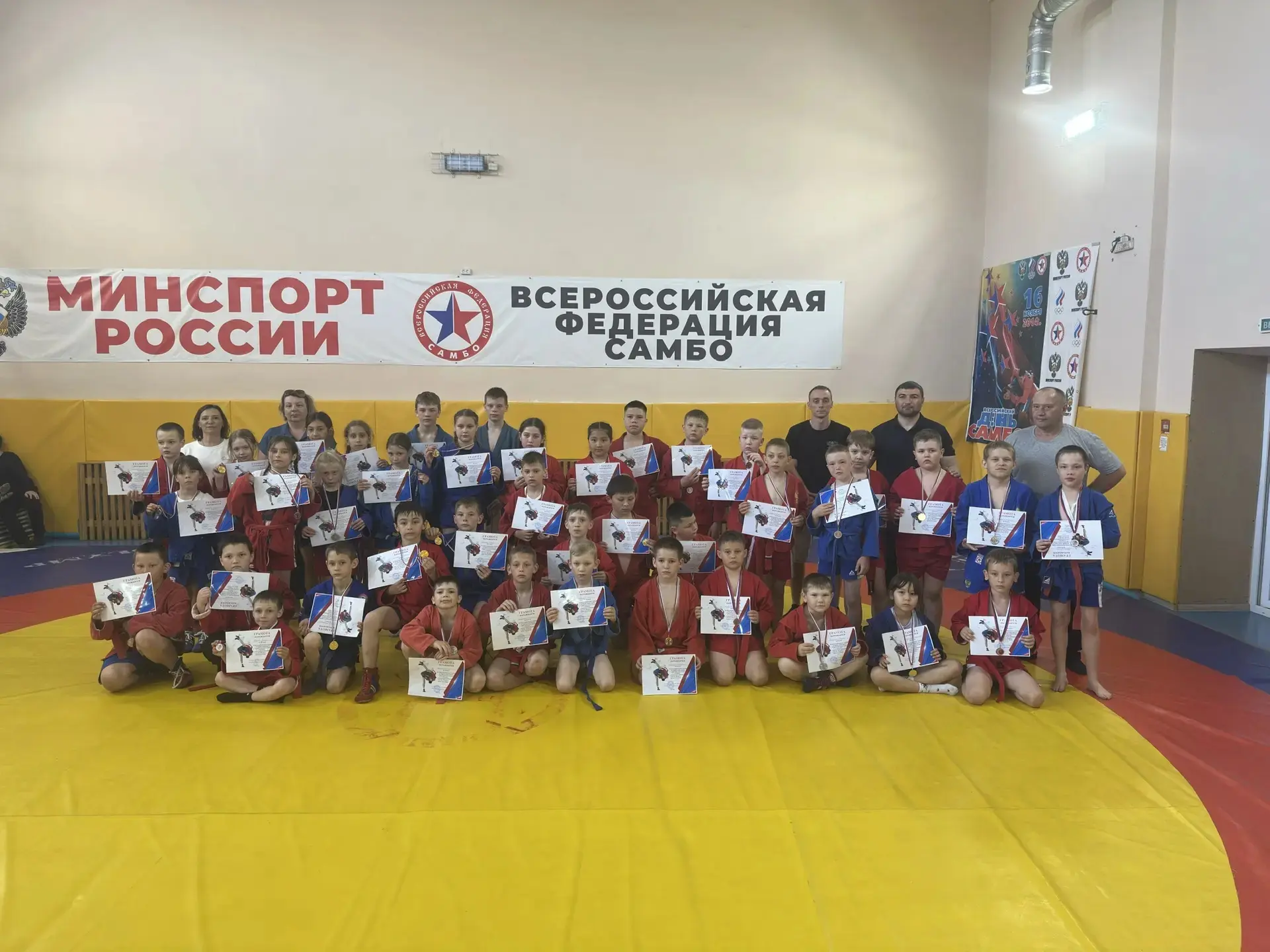 19 мая в Лебяжье прошёл турнир по САМБО, посвящённый памяти Героя Советского Союза