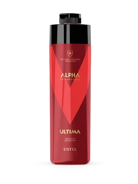 💇Шампунь ESTEL Alpha Ultima, мужской, с экстрактом женьшеня, для всех типов волос, 1 л