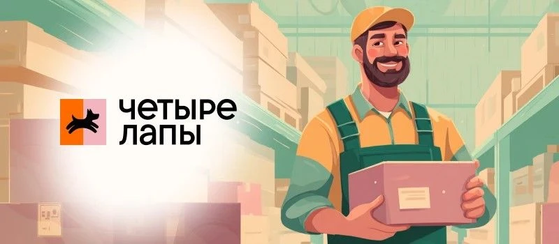 🐶 «Четыре лапы» ждут на склад 🐱