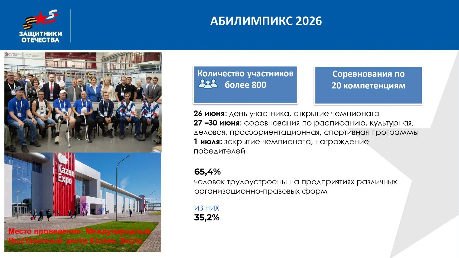 Профессиональная реабилитация и трудоустройство участников СВО