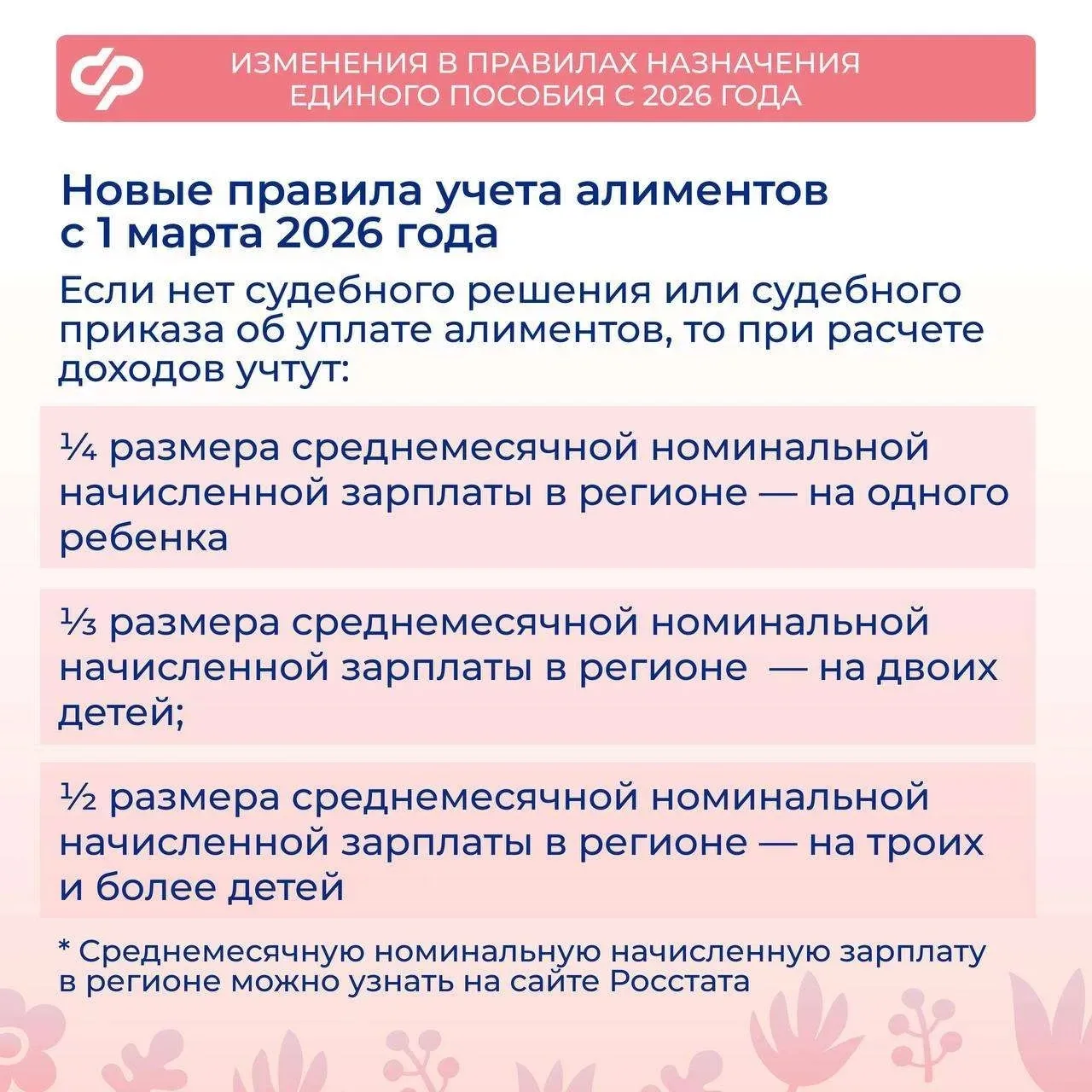 Что меняется в правилах назначения единого пособия с 1 января 2026 года?  👨‍👨‍👦‍👦 Единое пособие пол