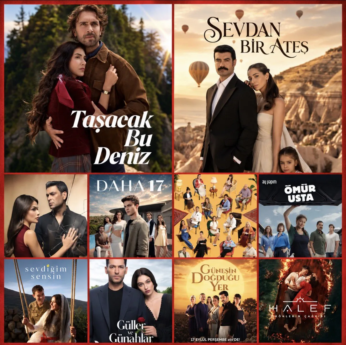 10 самых просматриваемых сериалов в категории TOTAL за прошлую неделю.