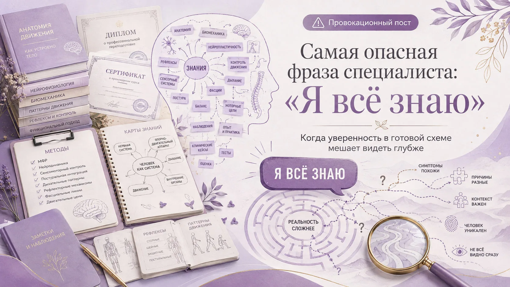 Самая опасная фраза специалиста: «Я всё знаю»