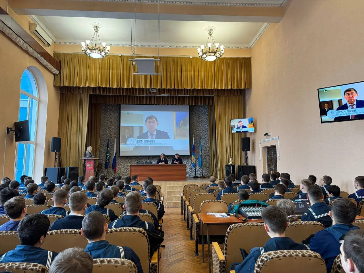 Встреча с представителем ЛОРП в Морском колледже  17 декабря Морской колледж посетила заместитель ге