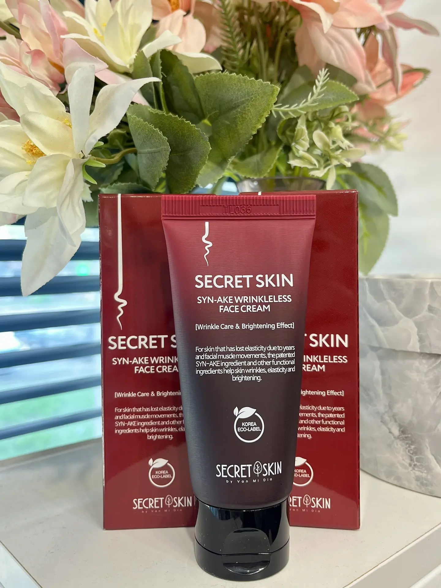 🌟Омолаживающий крем Secret Skin Syn-Ake Wrinkleless Face Cream — это антивозрастной ух...