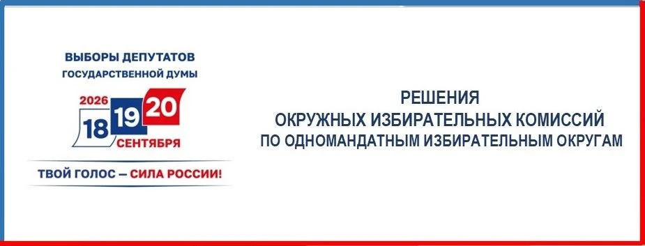 На заседаниях окружных избирательных комиссий по выборам депутатов Государственной Думы девятого соз