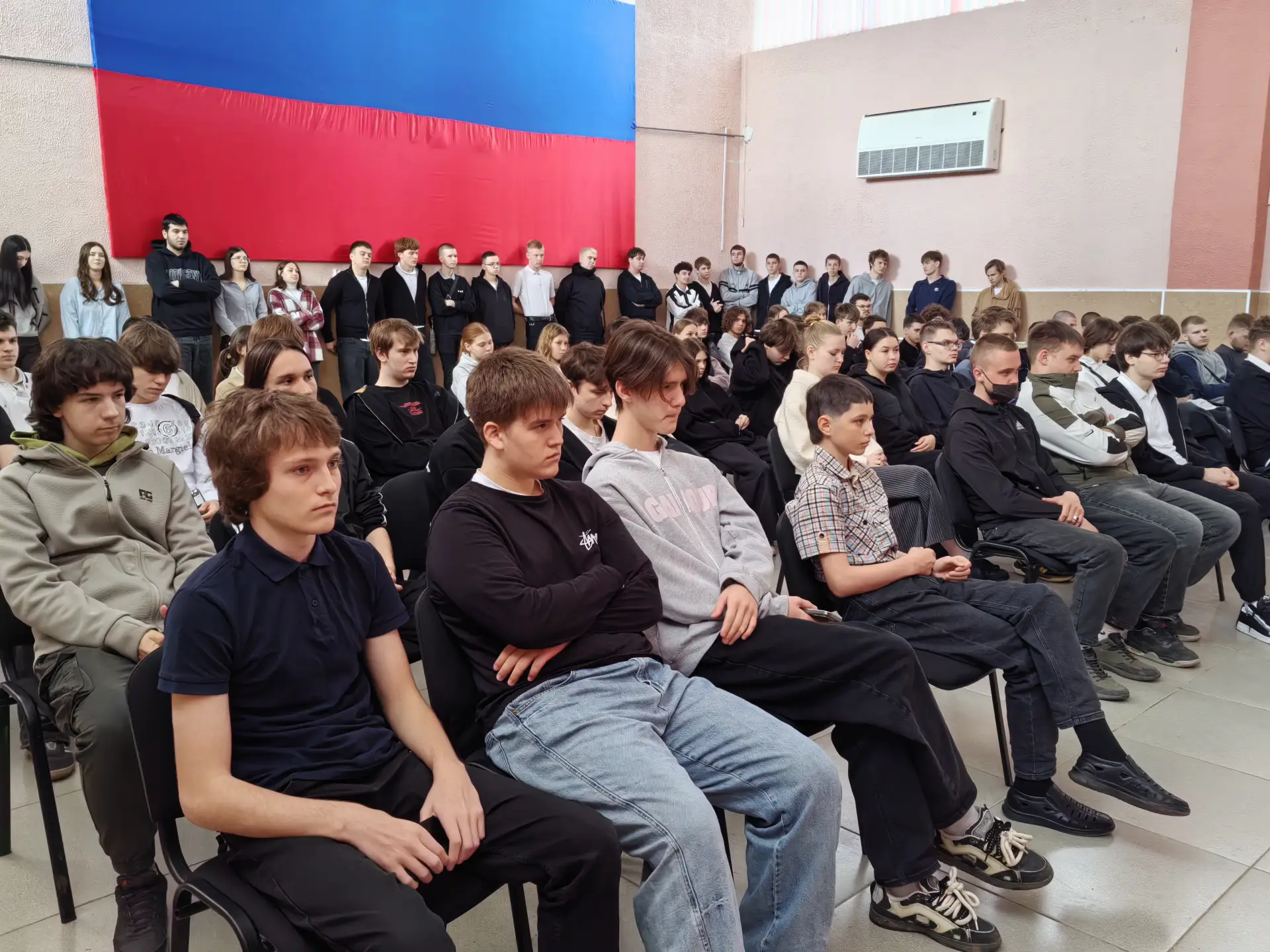 🛑 Накануне выходных на отделении сельского хозяйства и строительных технологий Ейского полипрофильно
