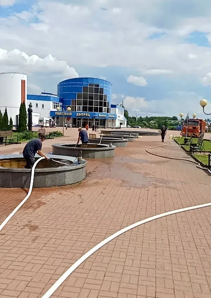 МАУ «КЛИНСКОЕ ГОРОДСКОЕ ХОЗЯЙСТВО» ПРОВОДИТ ПЛАНОВЫЕ ТЕХНИЧЕСКИЕ РАБОТЫ ПО ОБСЛУЖИВАНИЮ ФОНТАННЫХ КО