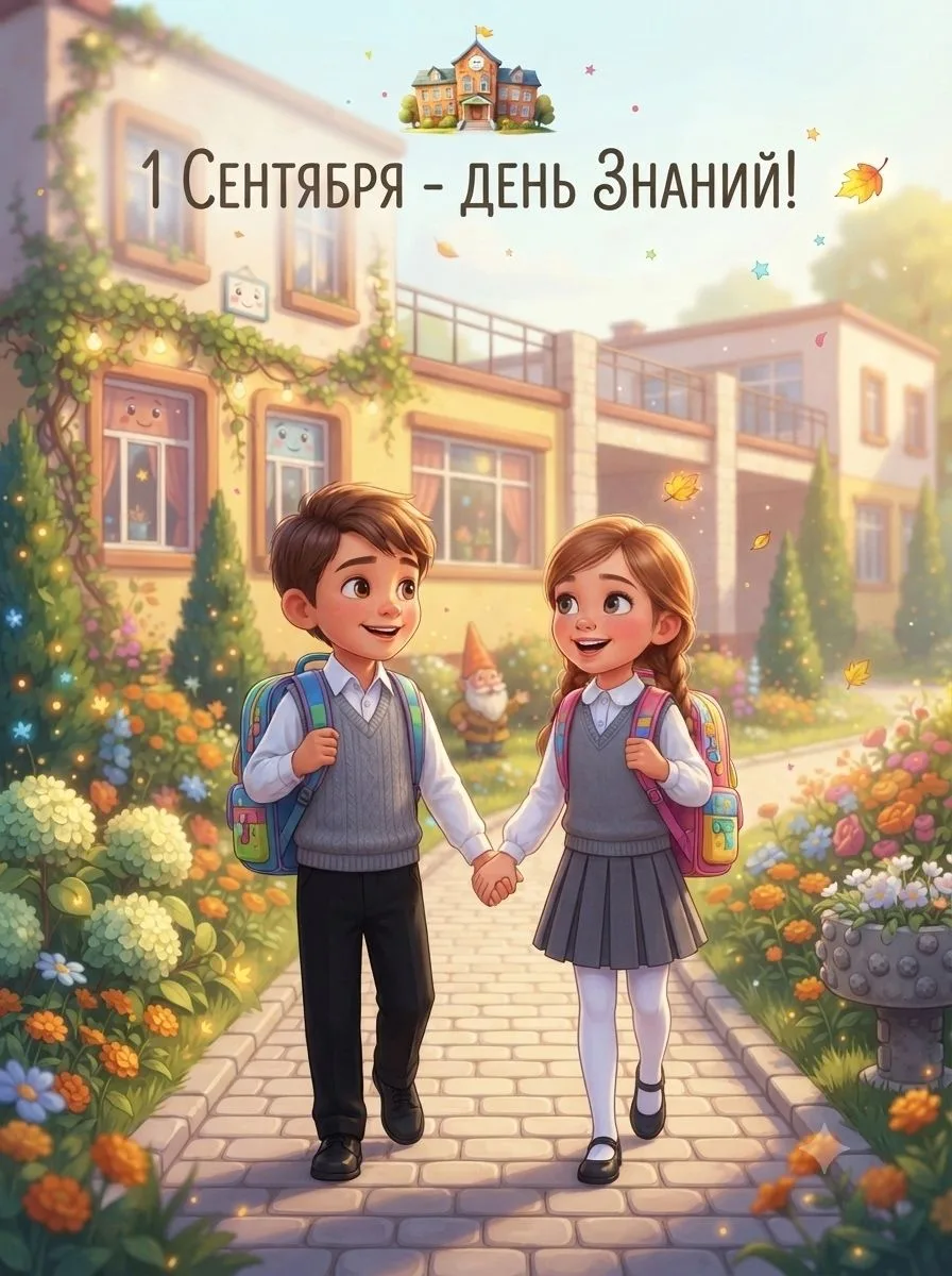 Вчерашние дошколята — сегодня первоклассники! С Днем знаний!