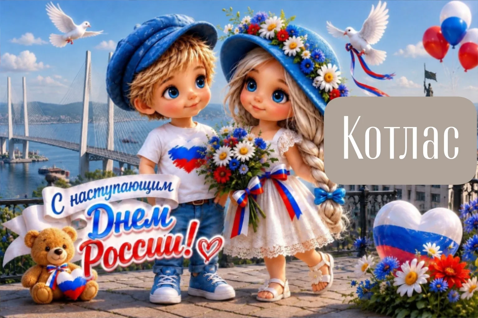 С наступающим Днём России, друзья!