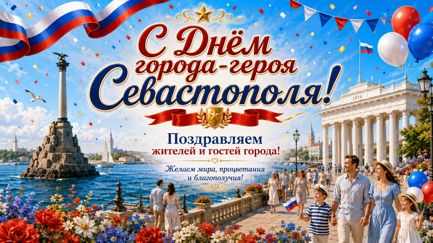 Город, которым гордится страна

⚓От всей души поздравляем вас с Днём города-героя Севастополя!

Сева
