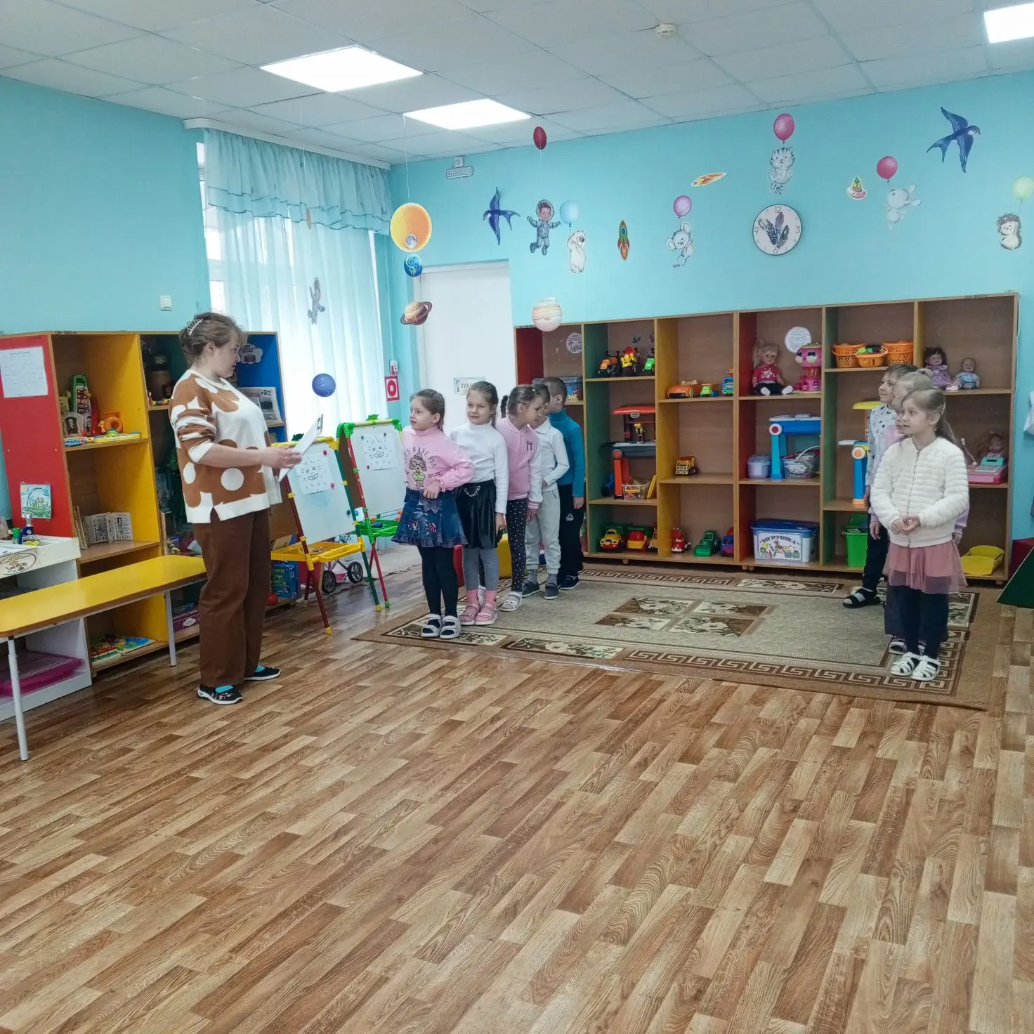 Открытое мероприятие в подготовительной группе № 6. Викторина "Космическое путешествие"