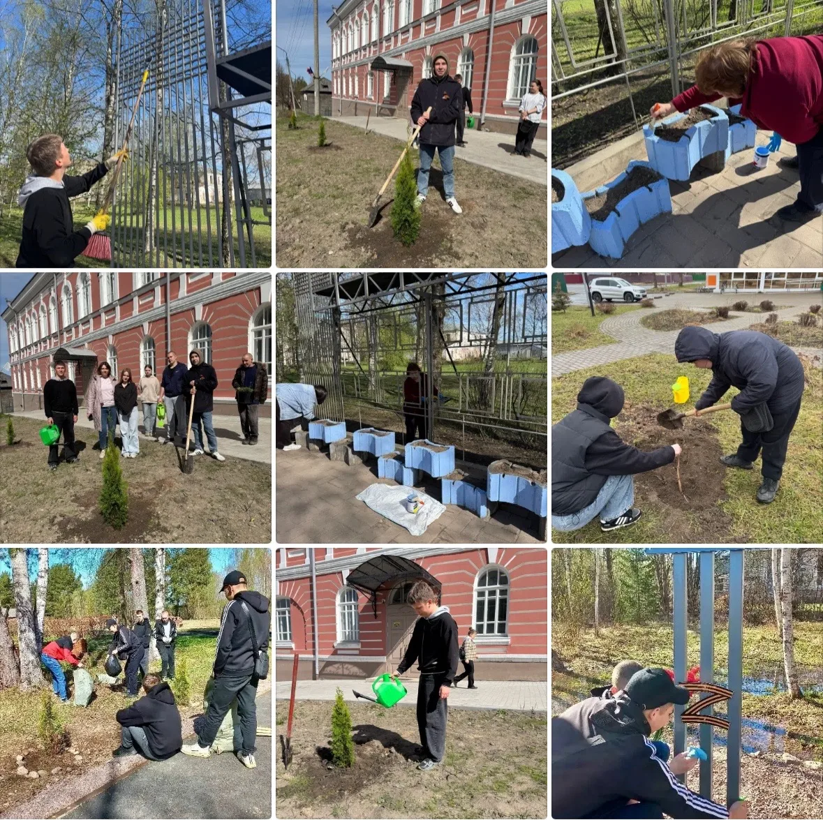 🌳 В едином порыве: студенты и сотрудники Вытегорского техникума внесли большой вклад в...