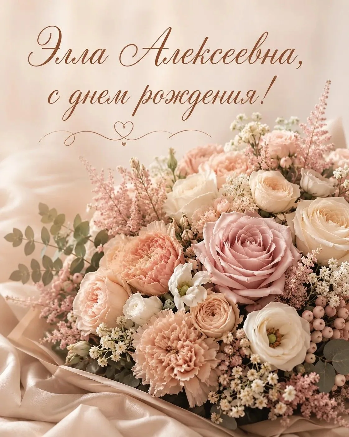 🫶🏼🔆От всего сердца поздравляем Вас, Элла Алексеевна,  с днём рождения!
⁣
💯Говорят, что уют — это