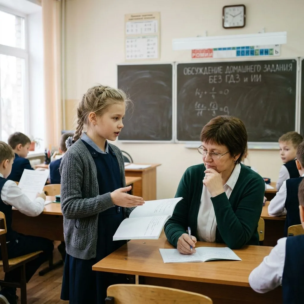 📝🧑‍🏫В Общественной палате предложили изменить подход к проверке домашних заданий в ш...