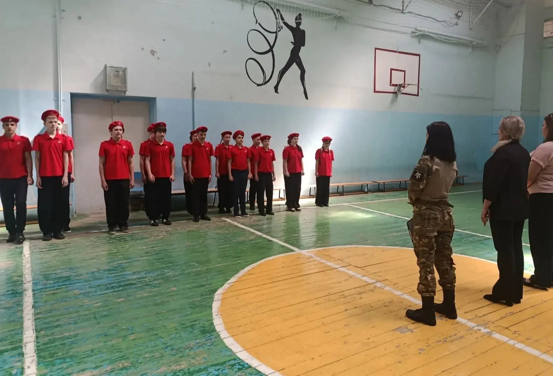 🎖️ Смотр песни и строя, посвящённый 81-й годовщине Победы в Великой Отечественной войне Вчера в наше