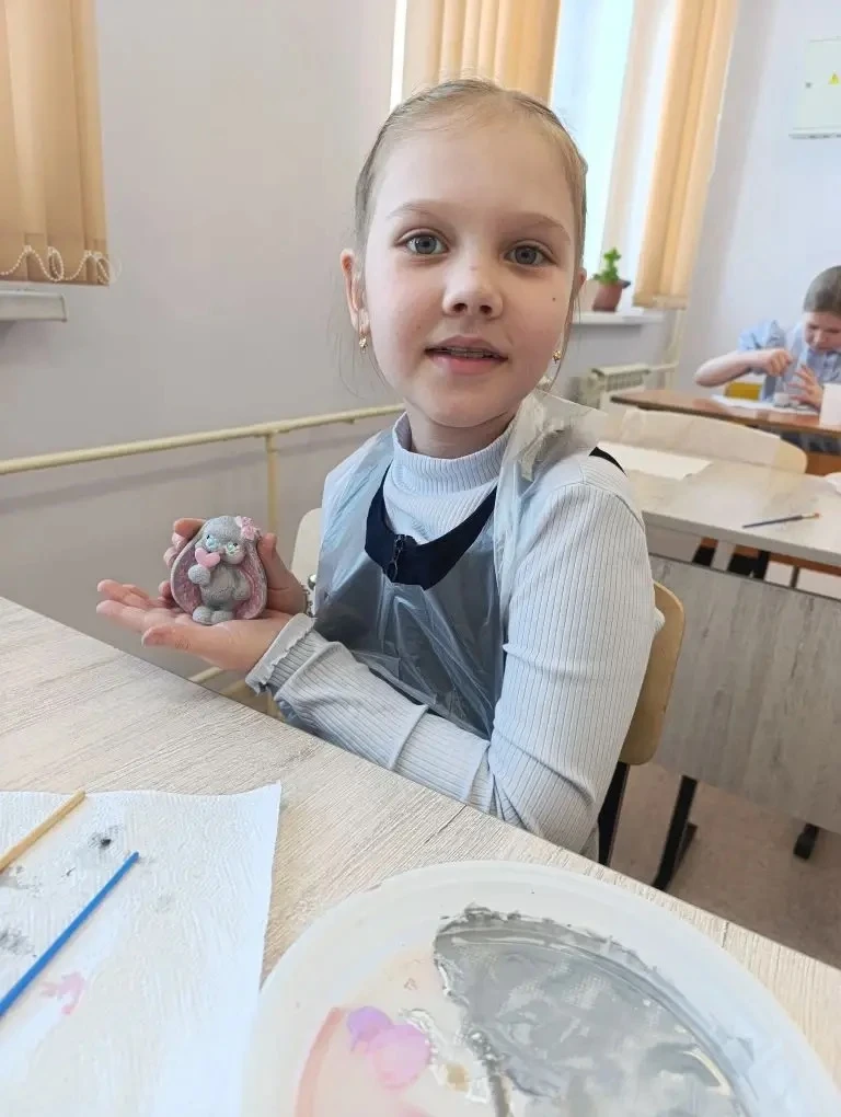 Мастер-класс разрисовываем гипсовые фигуры!  🎨В нашей школе прошёл увлекательный мастер-класс, где ю