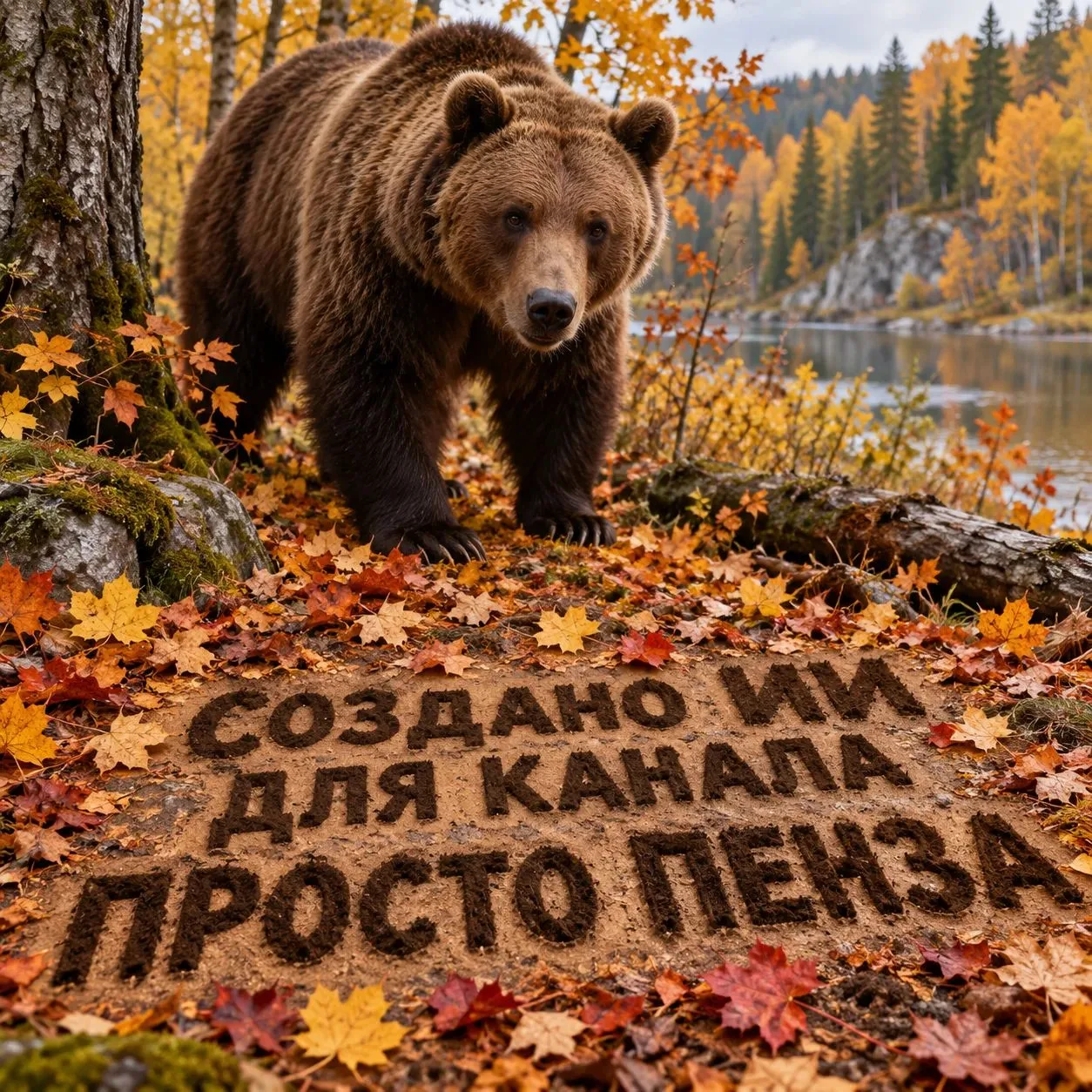 В Неверкинском районе вновь заметили медведя — об этом предупредили любителей «тихой ох...