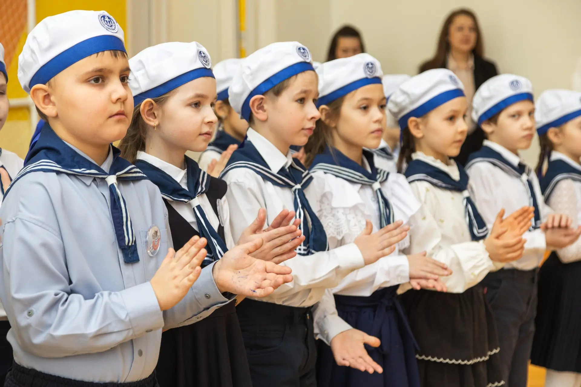 🎵В начальной школе прошёл конкурс «Смотр строя и песни», посвященный Дню Защитника Отечества.    💪В 
