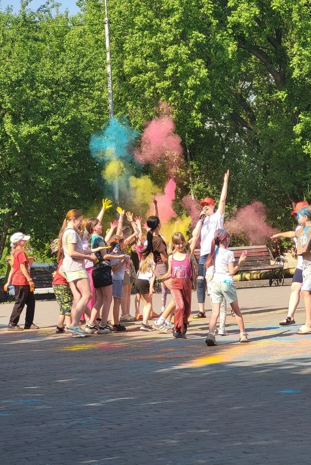 🌈 Праздник красок Холи: Взрыв цвета и радости! 🌈