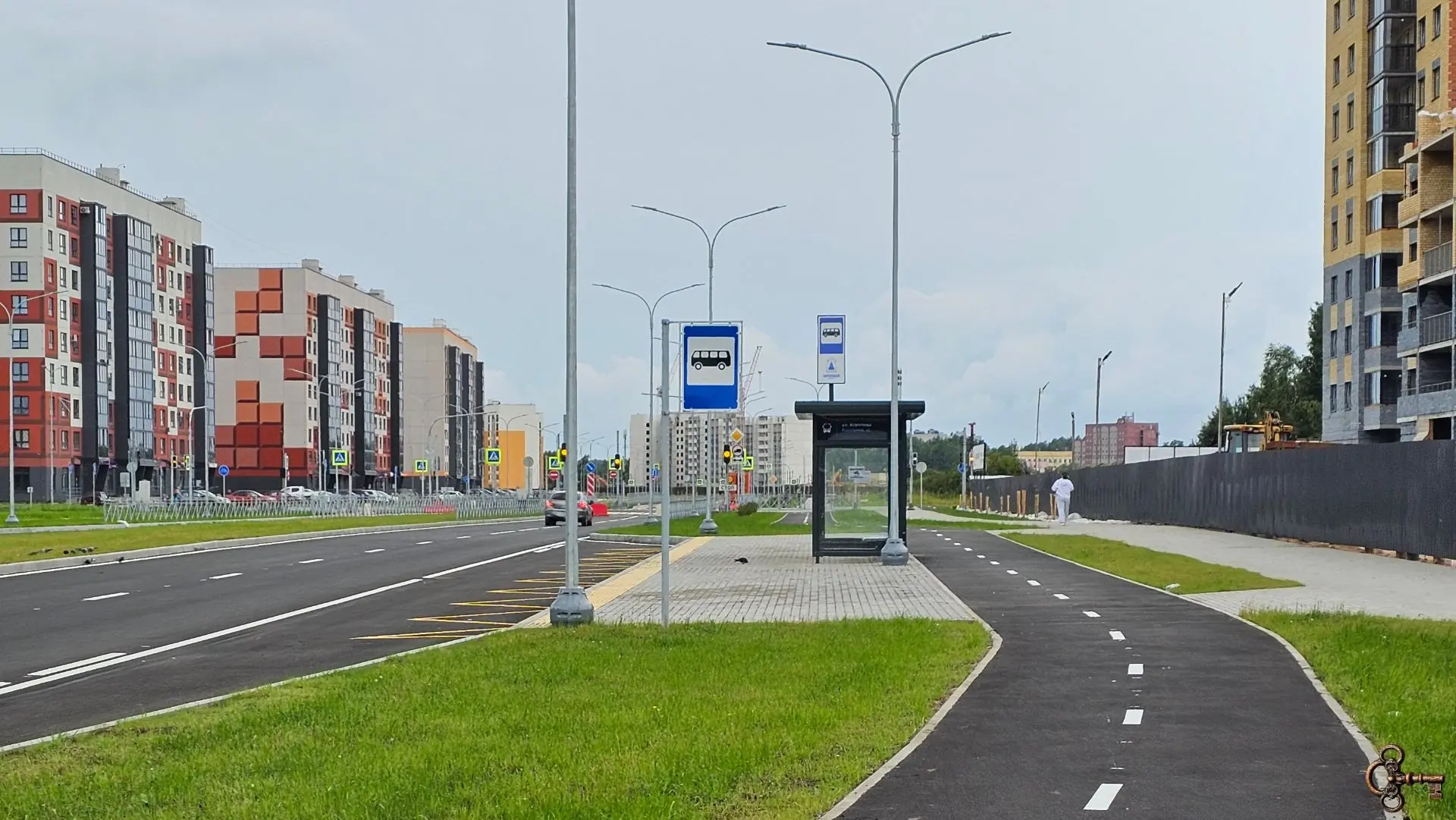 Движение на новом участке Большой Московской и по 20 Января будет запущено в последние ...