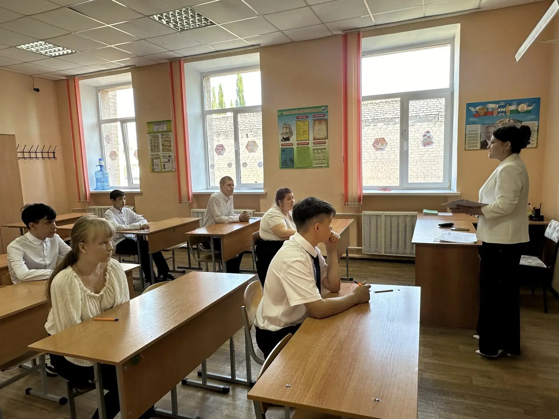 Сегодня в нашей школе у обучающихся 9-х классов прошла итоговая аттестация предметных р...