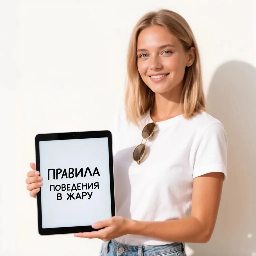 ☀️  Как вести себя в жару: важные правила для здоровья и комфорта ☀️ 

Летняя жара может быть опасно