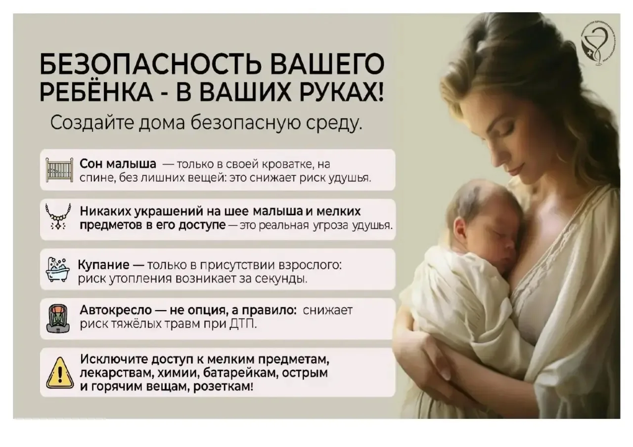 Уважаемые родители, безопасность вашего ребенка - в ваших руках!