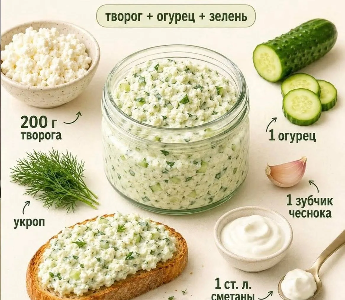 📌Намазки на хлеб