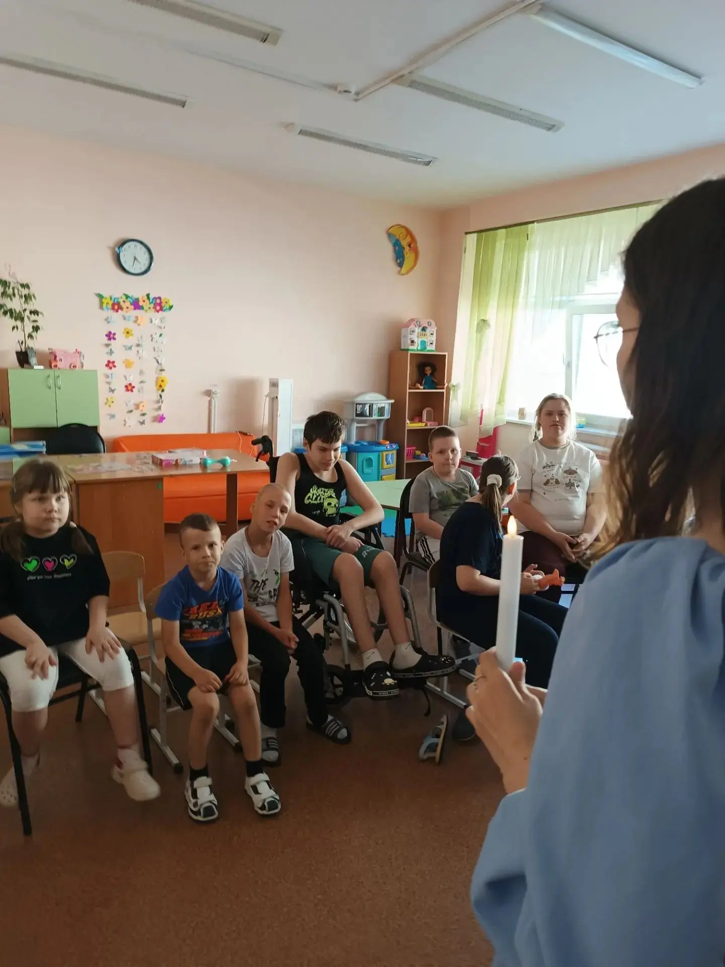 С детьми провели беседу о Дне памяти и скорби. 22 июня вспоминают тех, кто пострадал в Великой Отече
