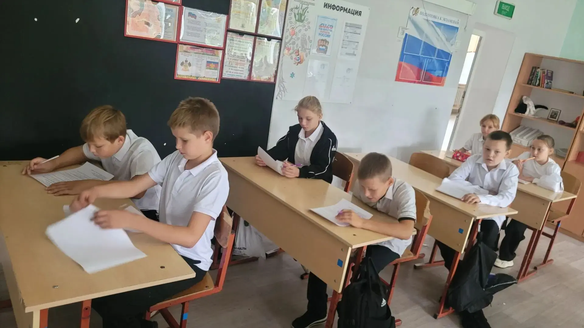 🛡️ В нашей школе прошёл школьный этап ВсОШ по ОБЗР!