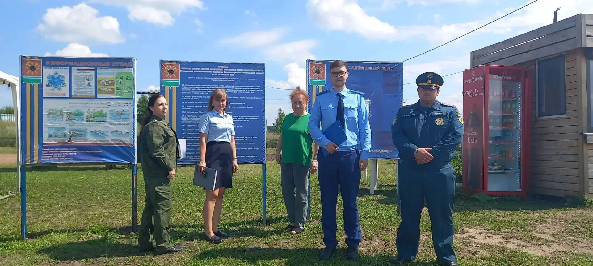 17 июля проведено совместное патрулирования мест возможного массового отдыха населения ...