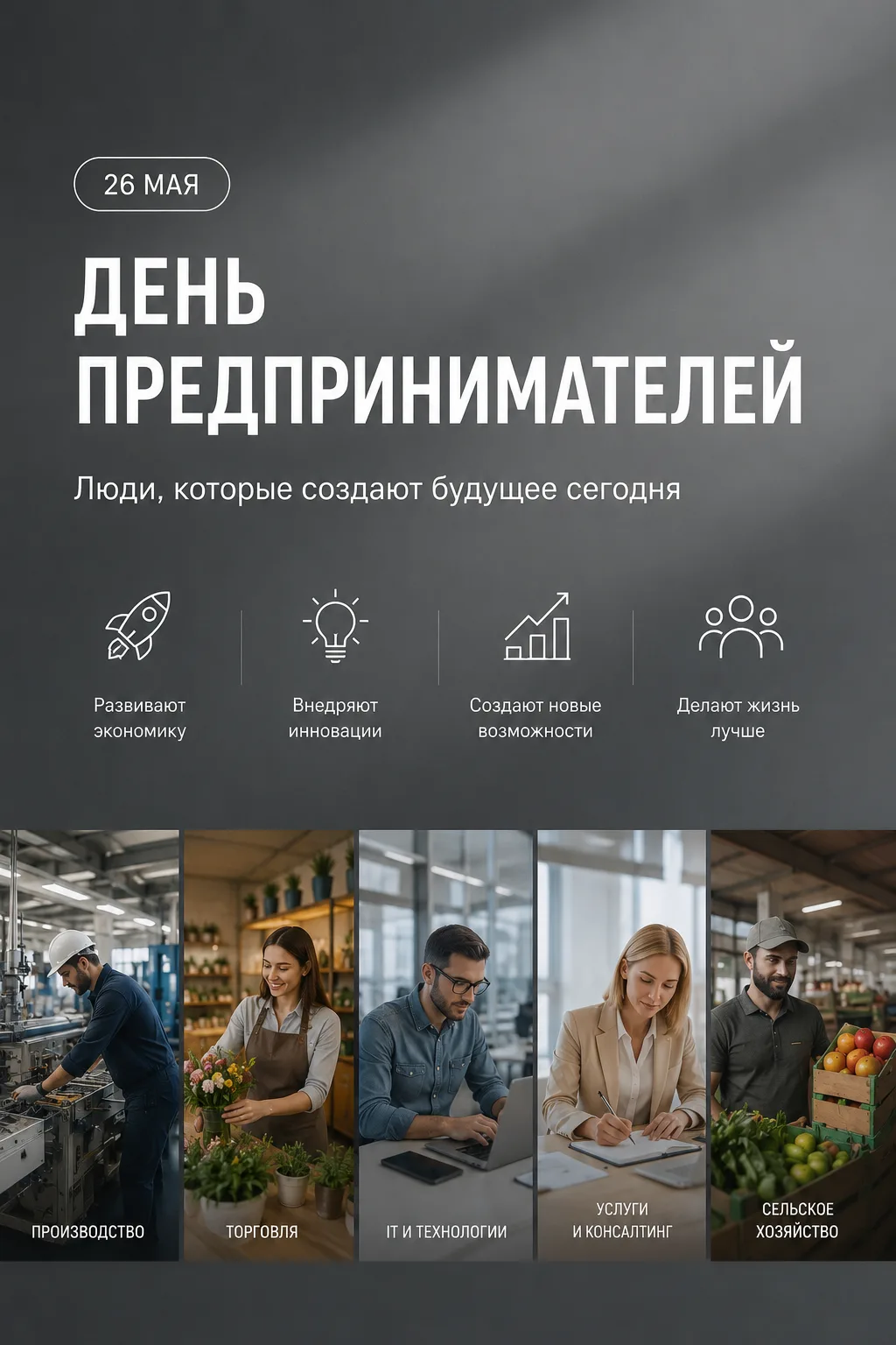 С Днём российского предпринимательства!