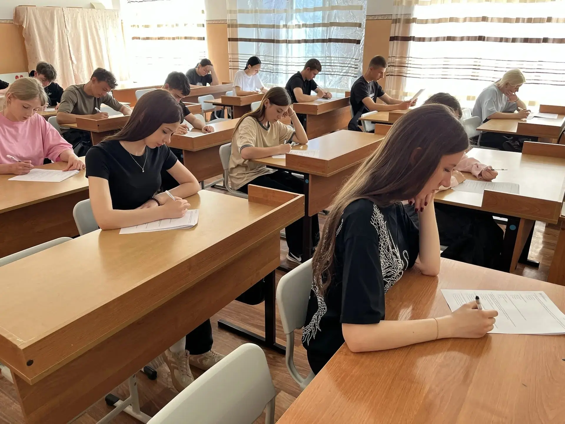 В МАОУ Тоцкая СОШ им. А. К. Стерелюхина прошёл Всероссийский Агродиктант
25 мая обучающиеся и учител
