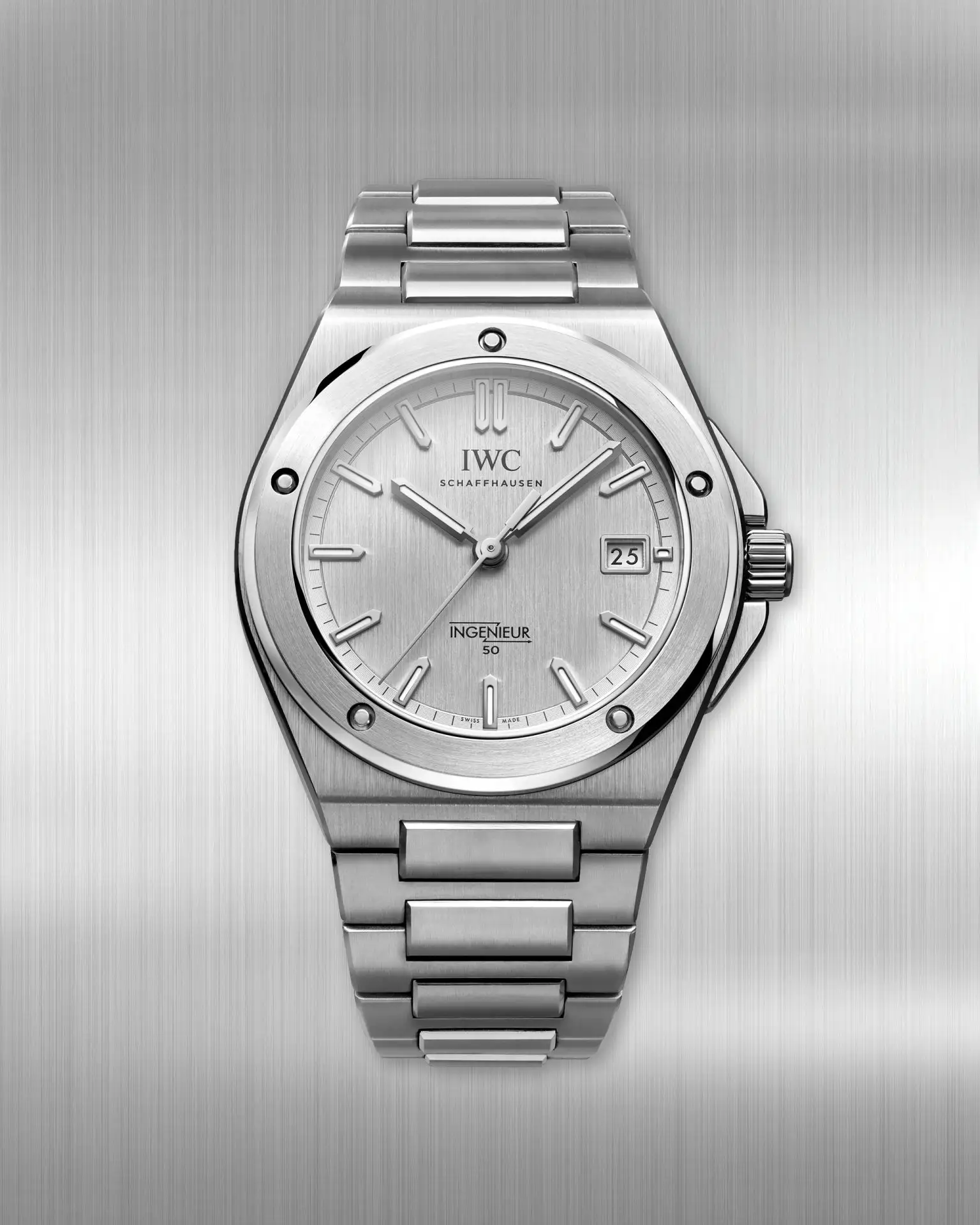 IWC отмечает полувеоковой юбилей легенды Джеральда Дженты 1976 года - Ingenieur SL Ref....