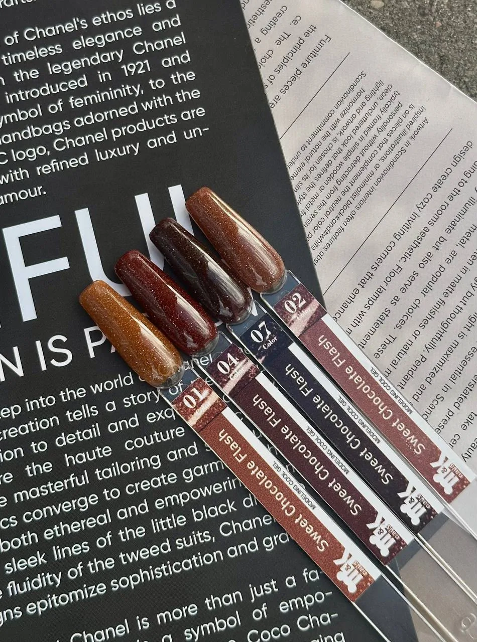 Погрузись в мир шоколадных оттенков с нашей новой коллекцией  «Sweet Chocolate»! 🍫