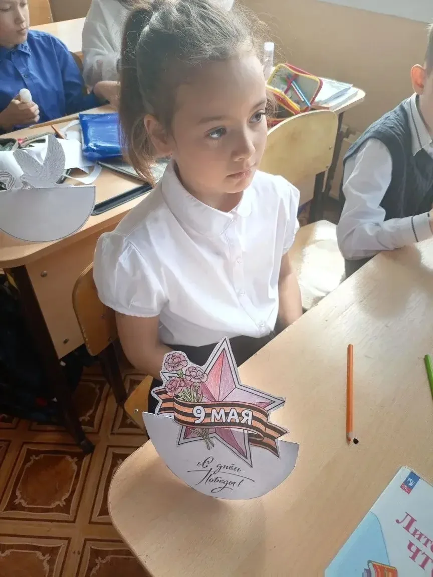 Маленькие руки — большое спасибо! 💙  В преддверии самого важного праздника нашей страны — Дня Победы