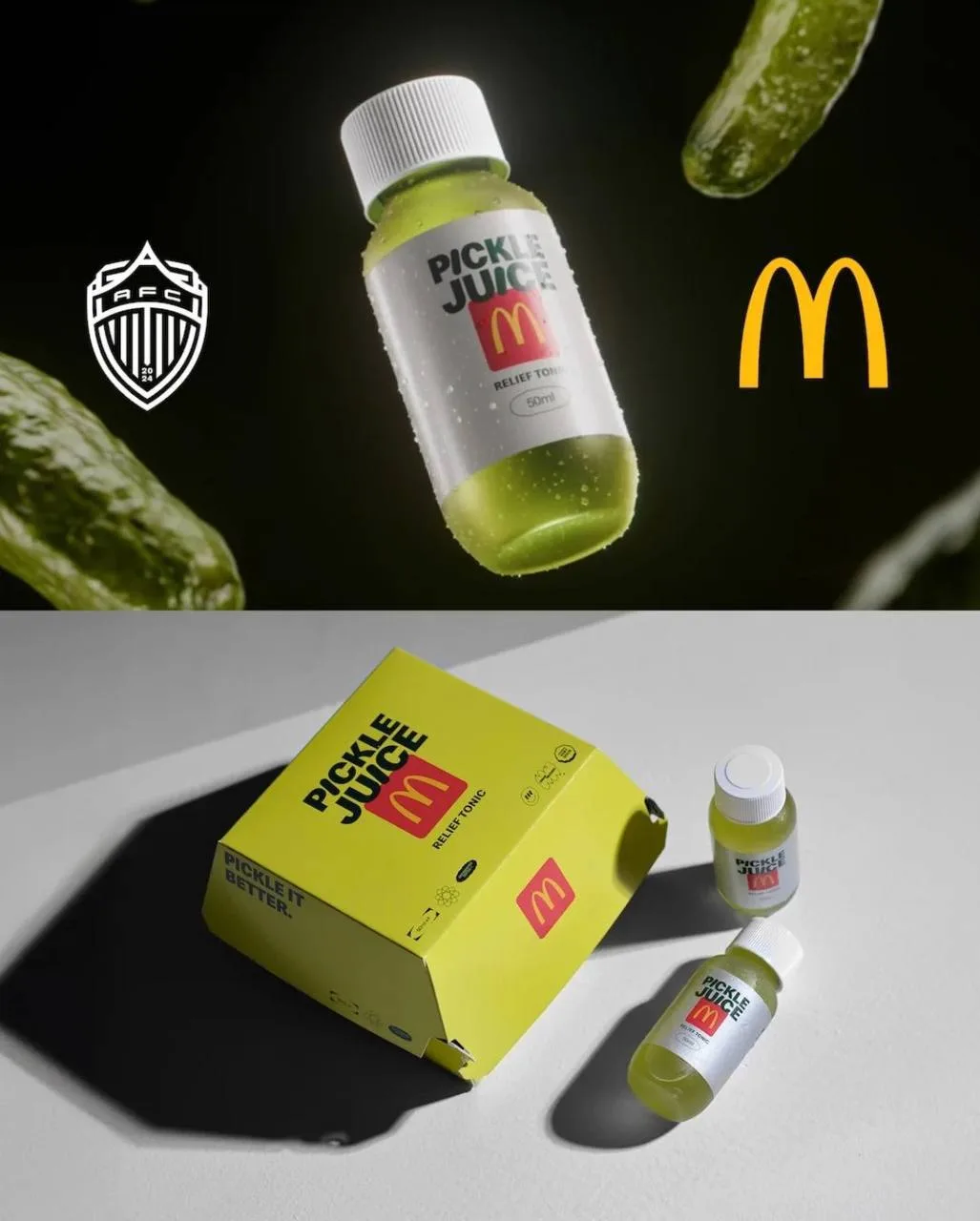McDonald’s выпустил спортивный напиток — и это огуречный рассол!