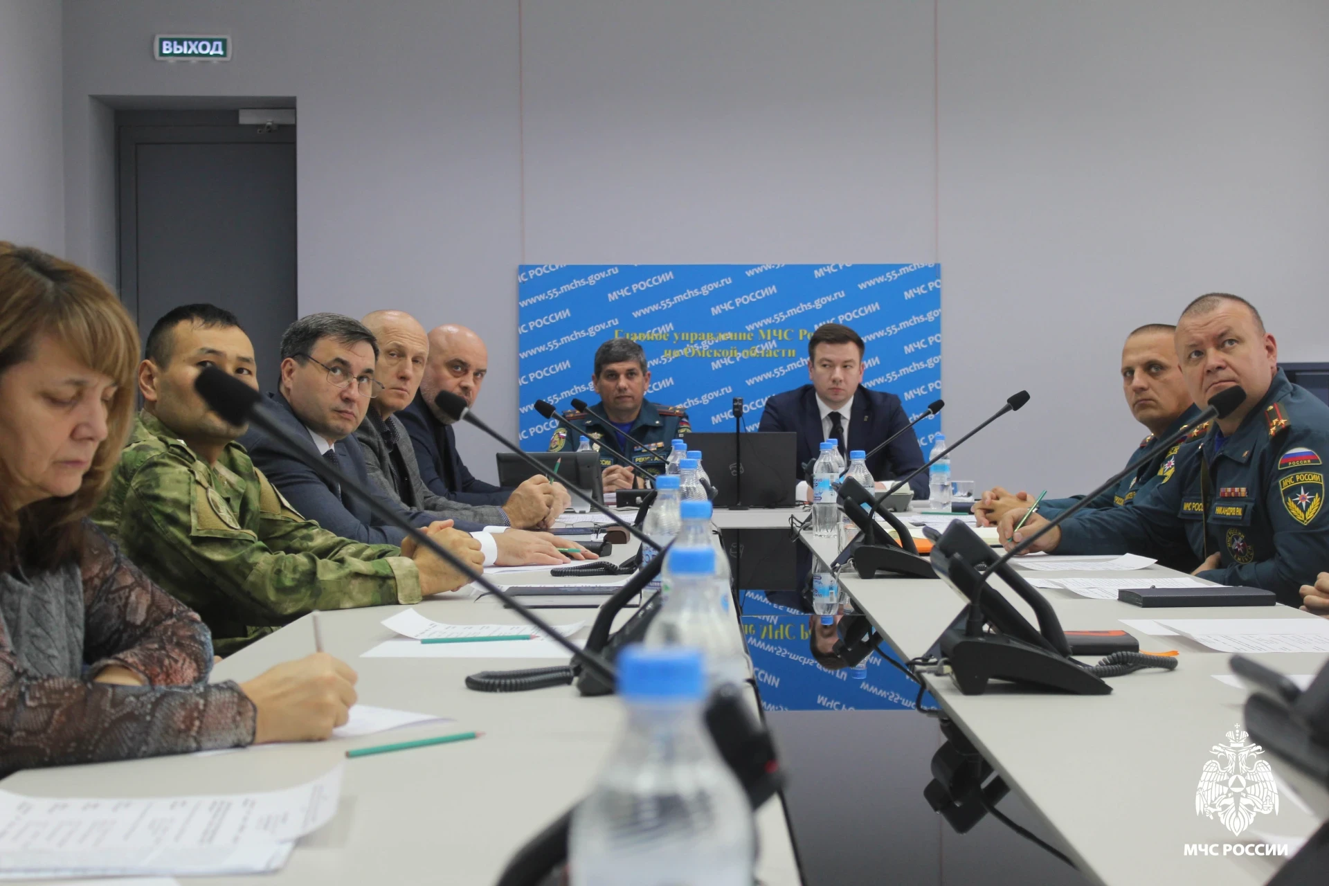 🚨 В Омской области проходит тренировка по гражданской обороне