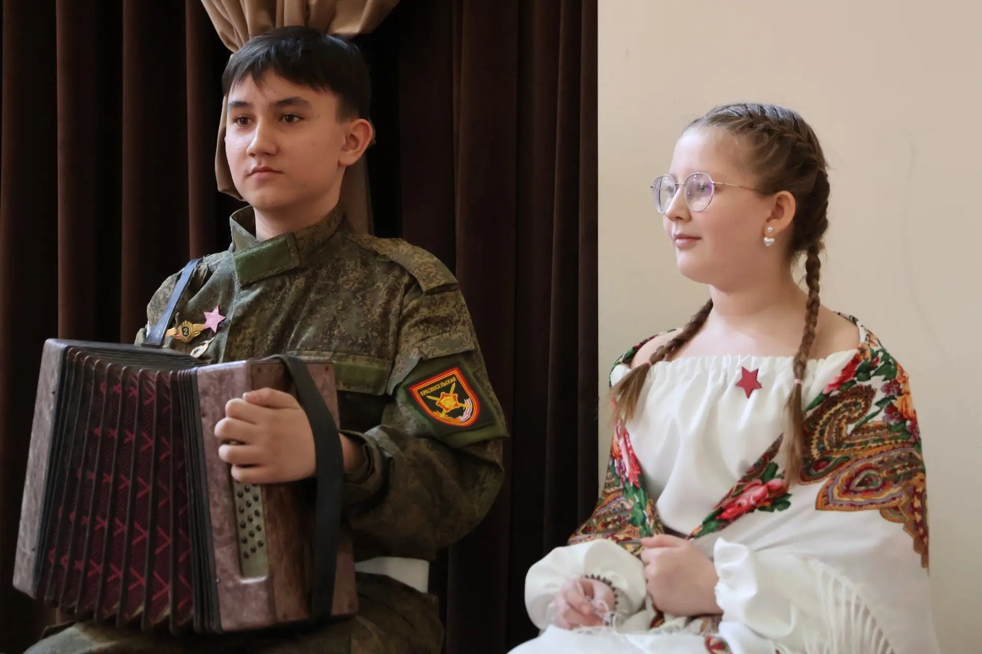 🎤 В нашей школе прошёл фестиваль инсценированной военно-патриотической песни для учащихся 2–7 классо