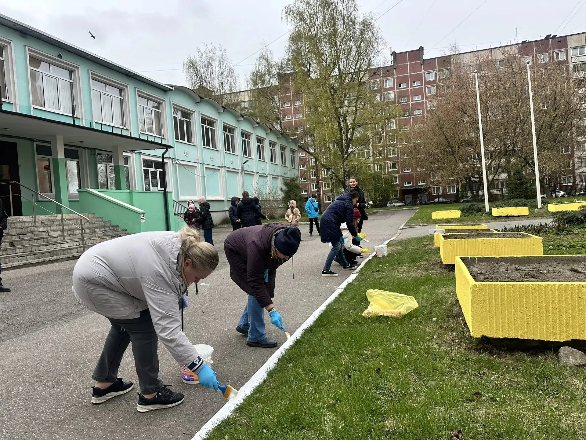 🌿 Общегородской субботник в гимназии – сделаем наш двор чище вместе! 🌿  Дорогие ученики, родители и 