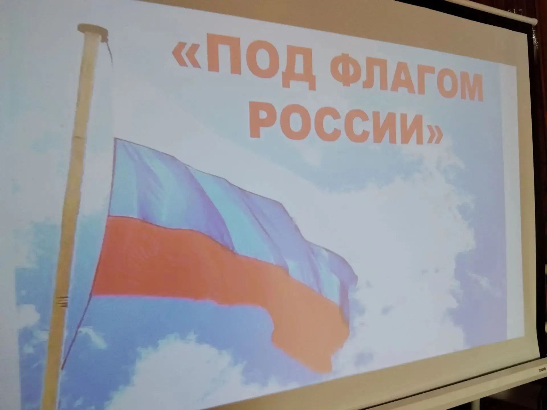 «Под флагом России»: тематический день в оздоровительном лагере
