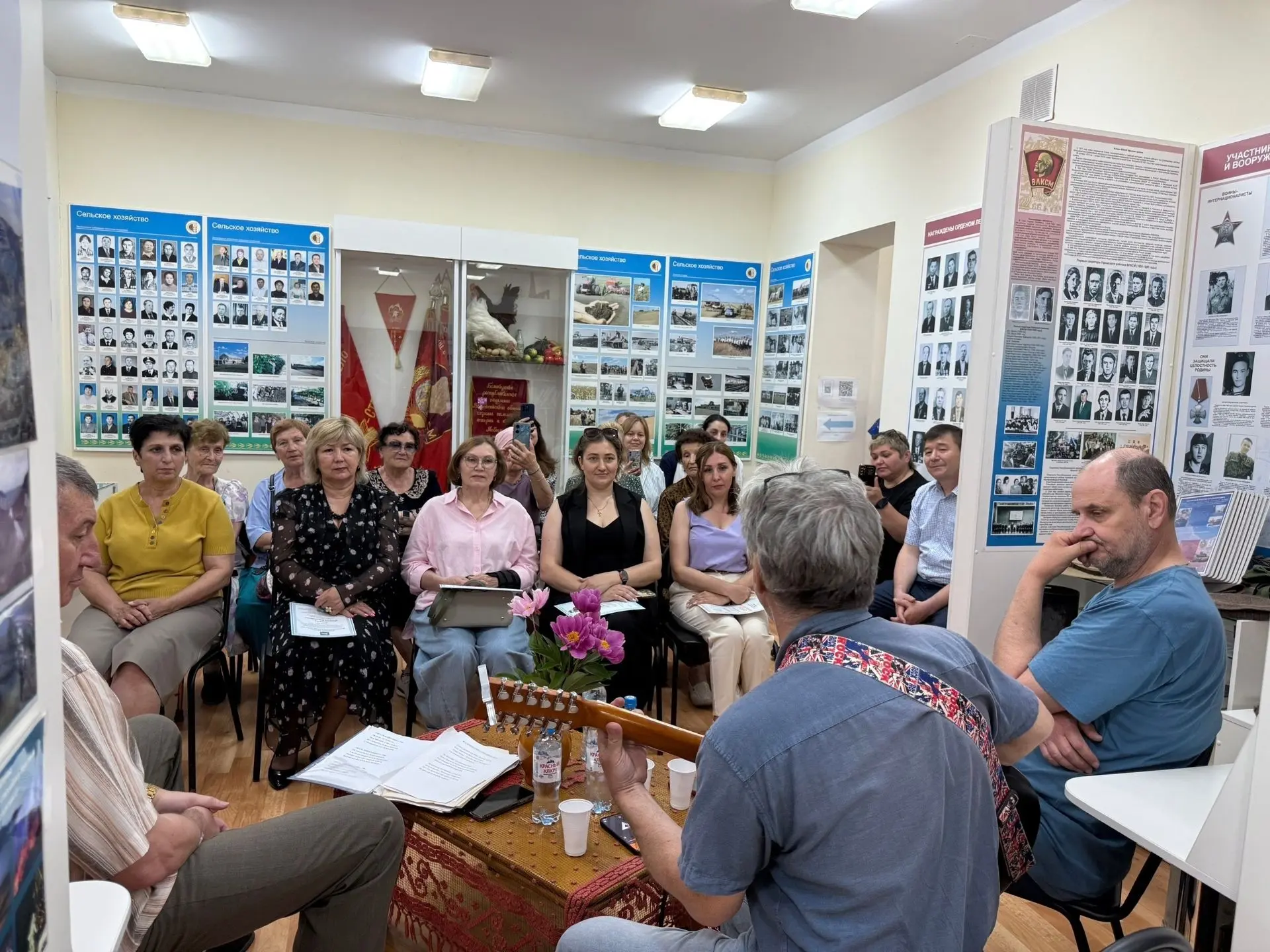 🏛 В Музее боевой и трудовой славы Уфимского района состоялась творческая встреча в свя...
