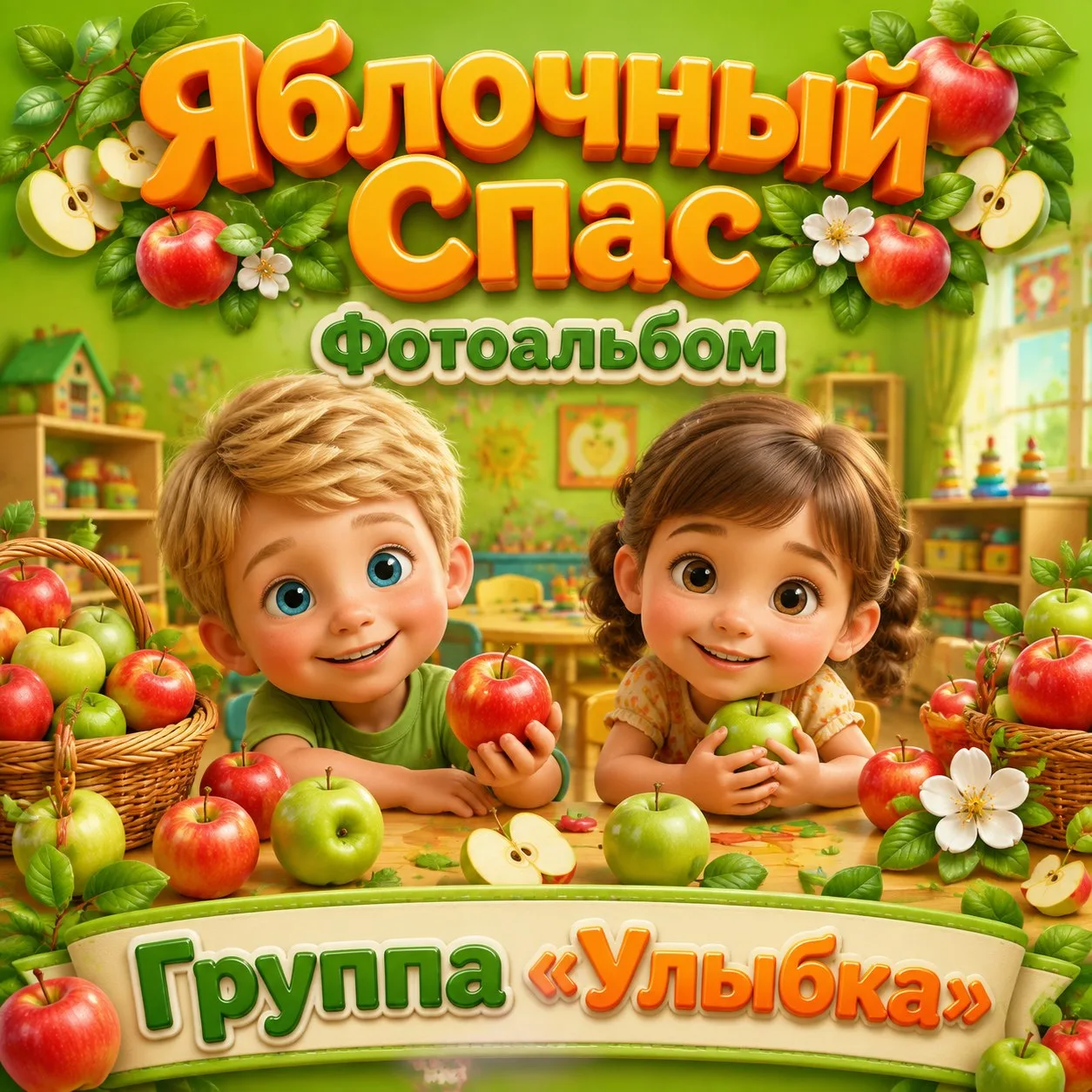 📸 Фотоальбом: «Яблочный Спас. Группа «Улыбка»