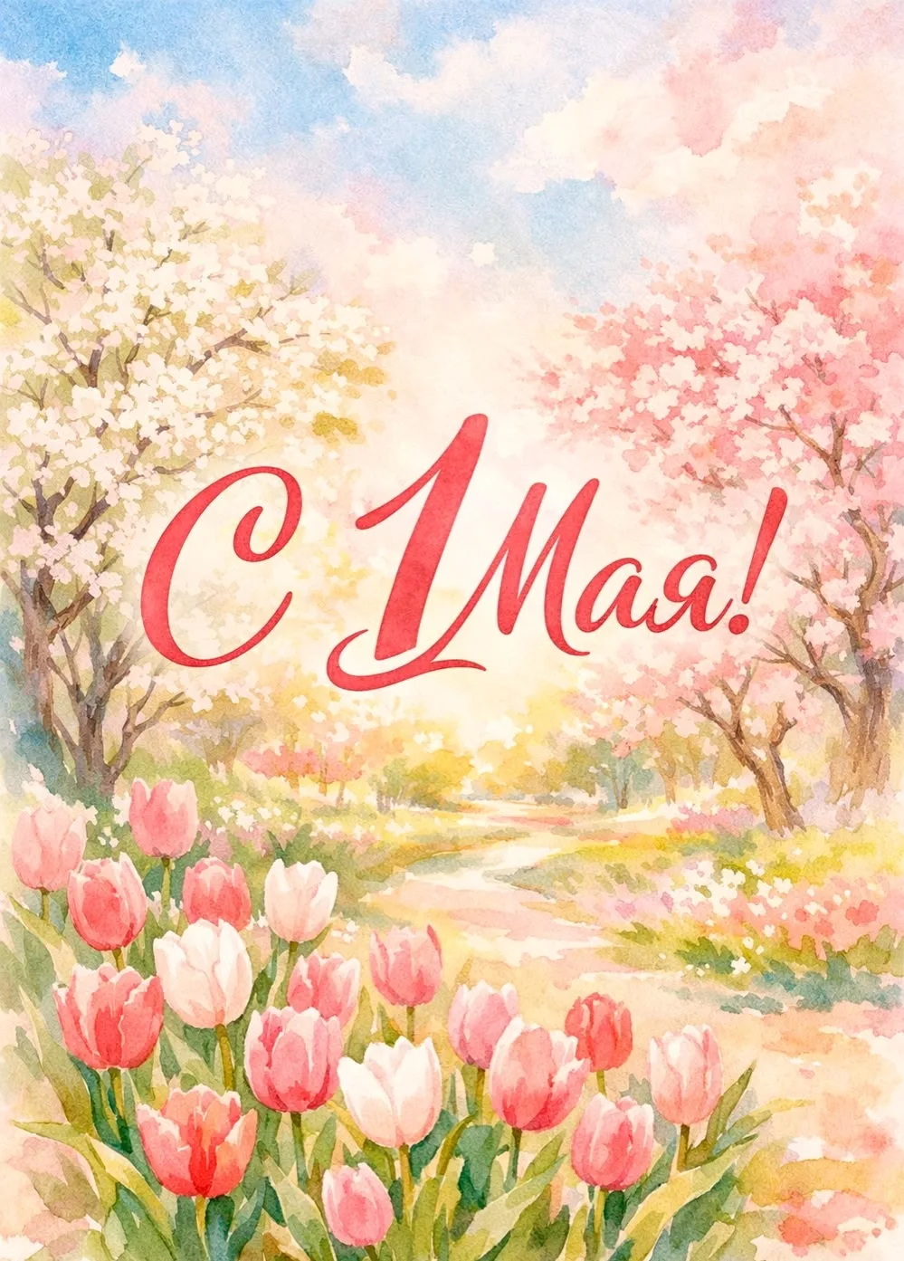 🌸 С Днём Весны и Труда!