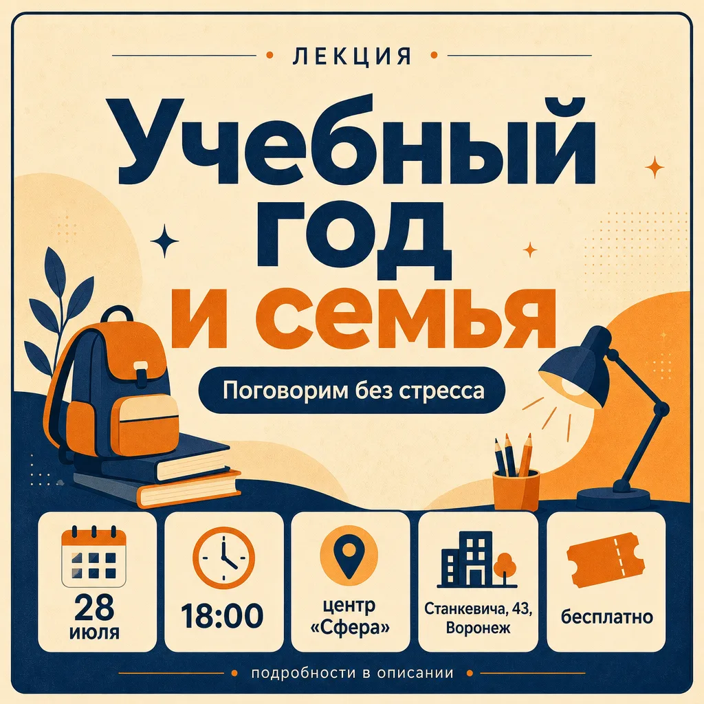 Дискуссия «Как сделать так, чтобы учебный год не разрушил отношения в семье»

🗓 Дата: #28июля | 🕖 