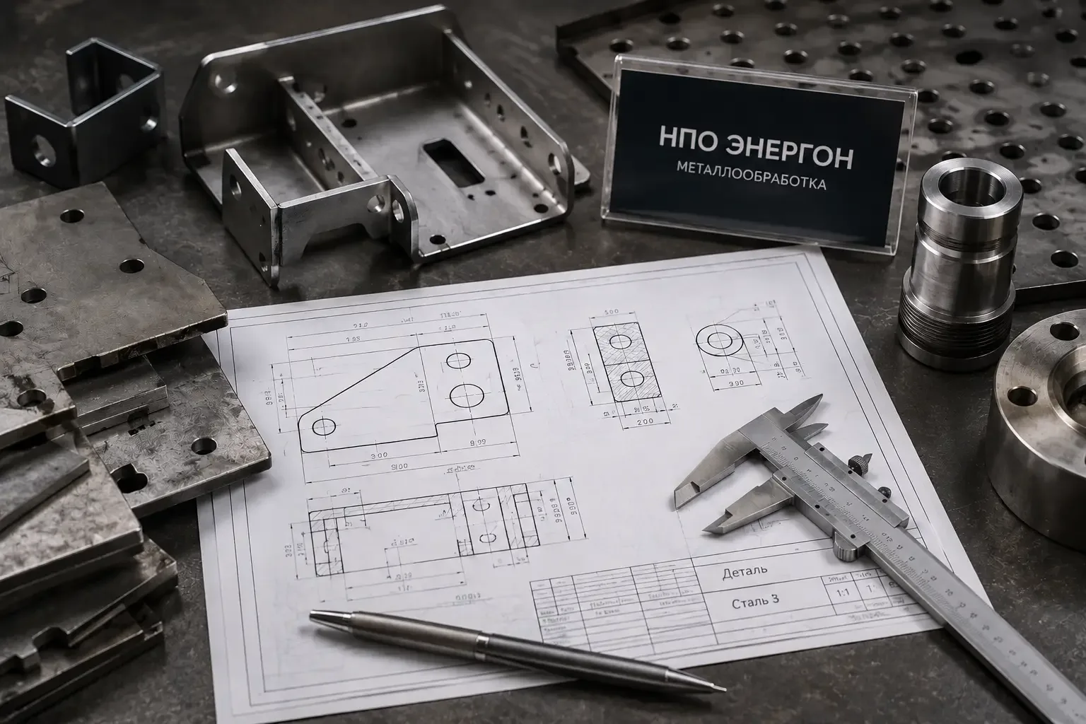 🔩 Как заказать металлообработку в НПО Энергон?