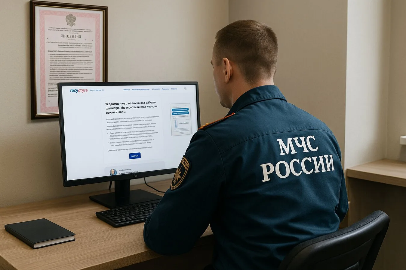 ПО для автоматизации подачи уведомлений в МЧС. Выгодно!