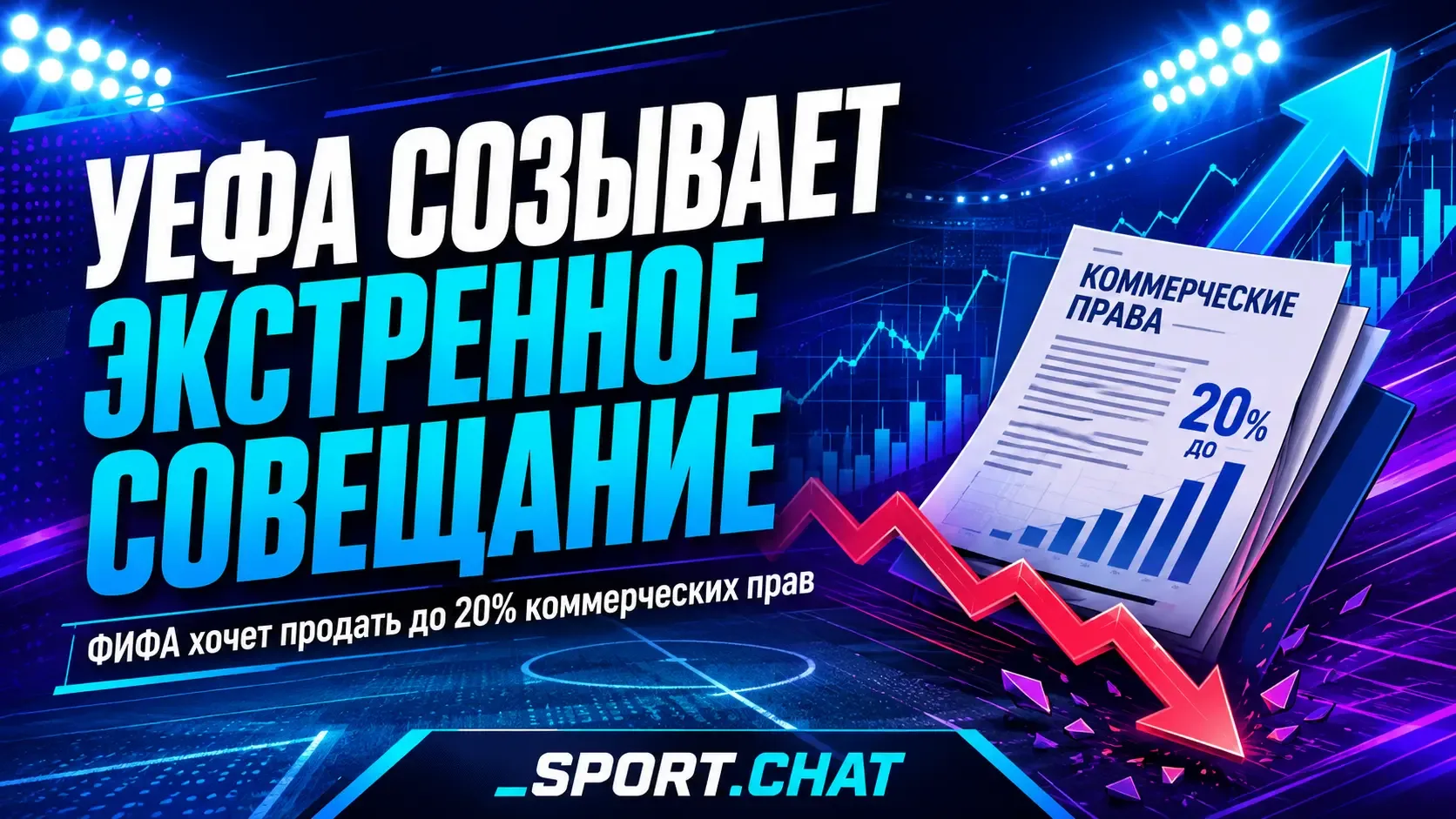 УЕФА созывает экстренное совещание из-за плана ФИФА продать долю в футбольном бизнесе