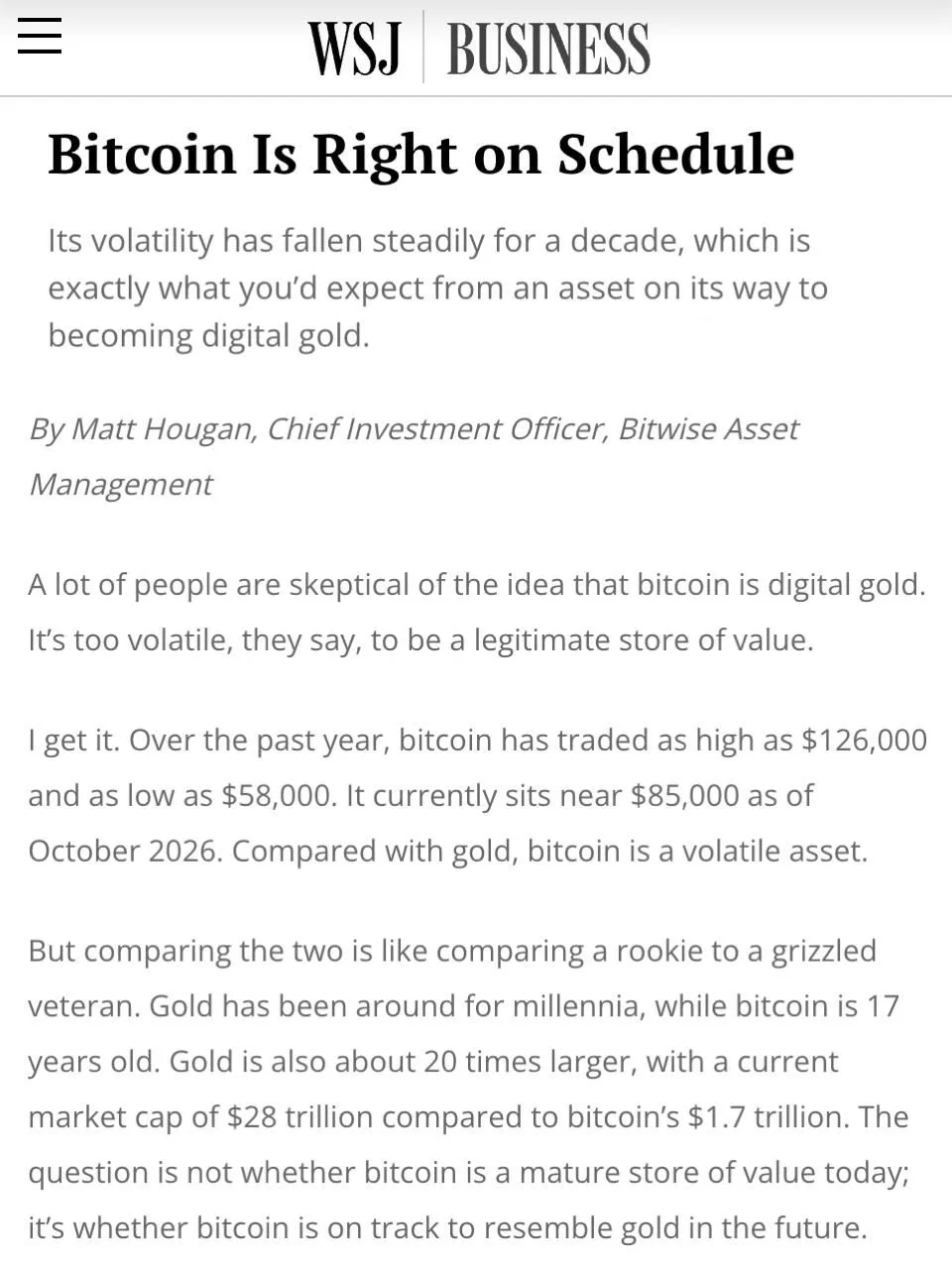 🙂 Биткоин движется строго по графику